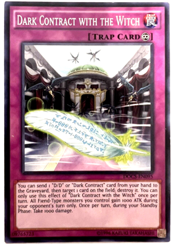 YuGiOh! - Dark Contract With The Witch - DOCS-EN095 - Unlimited - Common - Image 1