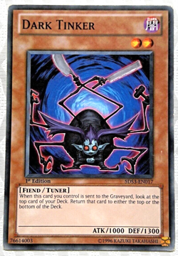 YuGiOh! - Dark Tinker - 5DS3-EN017 - 1st Edition - Common - Image 1
