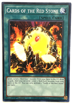 YuGiOh! Cards of the Red Stone LDS1-EN018 1st Edition Common - Image 1