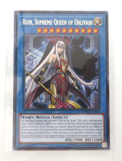 Yugioh Card Ruin, Supreme Queen Of Oblivion CYHO-EN029 Rare NM - Image 1