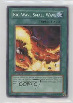 Big Wave Small 1st Ed. YuGiOh Fury From the Deep Structure Deck #SD4-EN025 2005 - Image 1