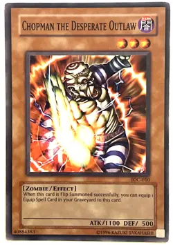 YuGiOh! - Chopman the Desperate Outlaw - IOC-EN010 - Unlimited - Common - Image 1