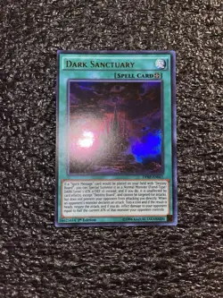 Yugioh! Dark Sanctuary DPRP-EN011 Ultra Rare 1st Edition Near Mint - Image 1