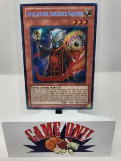 YuGiOh Spellstone Sorcerer Karood STBL-EN083 Secret Rare 1st Edition NM - Image 1