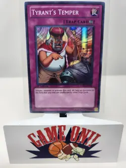 YuGiOh Tyrant's Temper STBL-EN079 Super Rare 1st Edition NM - Image 1