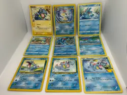 Pokemon Collection Feraligatr Croconaw Totodile Pokemon Card Lot! Vintage - Image 1