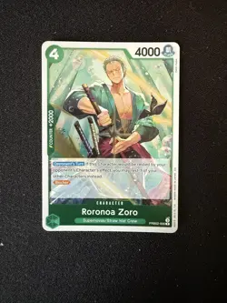 One Piece TCG - Roronoa Zoro - PRB02-006 English NM TCG CCG Card Game - Image 1