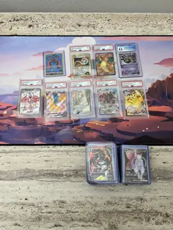 Pokemon Lot Sale: 74 Cards, 8 Slabs, Mostly English; SIR, IR, SR, UR, HR, Promos - Image 3