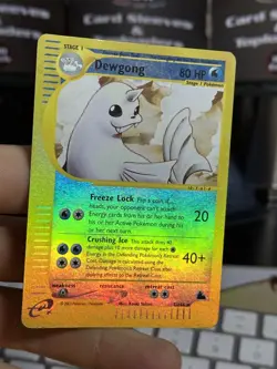Dewgong 7/144 Skyridge 2003 Reverse Holo Rare Pokemon Card TCG - Image 3