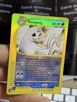 Dewgong 7/144 Skyridge 2003 Reverse Holo Rare Pokemon Card TCG - Image 4