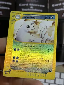 Dewgong 7/144 Skyridge 2003 Reverse Holo Rare Pokemon Card TCG - Image 5