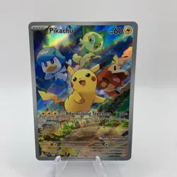 Pikachu - 027 (Pokemon Center Exclusive) 027 Sv: Scarlet & Violet Promo Cards... - Image 1