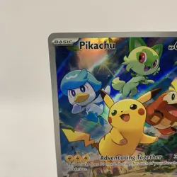 Pikachu - 027 (Pokemon Center Exclusive) 027 Sv: Scarlet & Violet Promo Cards... - Image 3