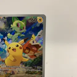 Pikachu - 027 (Pokemon Center Exclusive) 027 Sv: Scarlet & Violet Promo Cards... - Image 4