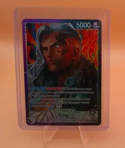 One Piece Card Game King Alt Art Leader OP08-057 Two Legends - Image 1
