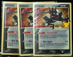 Greninja Gold Star #SWSH144 NM Promo Pokemon Card Sealed - Image 4
