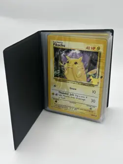 Pokemon 25th Anniversary Jumbo Cards Complete Set First Partner Pack Binder - Image 3