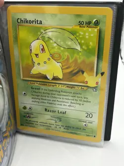 Pokemon 25th Anniversary Jumbo Cards Complete Set First Partner Pack Binder - Image 4