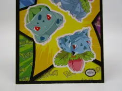 Topps 1999 Pokemon The Movie Sticker Insert Card Bulbasaur Ivysaur Venusaur - Image 3