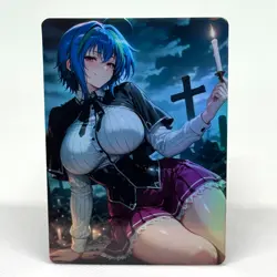High School DxD Xenovia Quarta Goddess Anime Waifu ACG Foil Card - Image 1