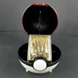 Pokemon 1999 BK Nintendo Collectible 24k Gold Plated JigglyPuff Card w COA +... - Image 1