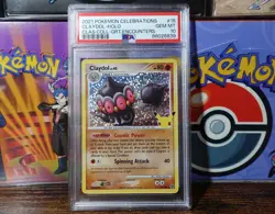 Claydol 15/106 PSA 10 Celebrations Classic Collection Pokemon Cards Graded - Image 1