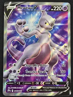 Mewtwo V SWSH229 SWSH: Sword & Shield Promo Cards Holo - Image 1