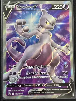 Mewtwo V SWSH229 SWSH: Sword & Shield Promo Cards Holo - Image 3