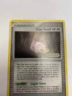 Claw Fossil 78/92 - Reverse Holo - EX Legend Maker Pokemon Card Light Play - Image 5