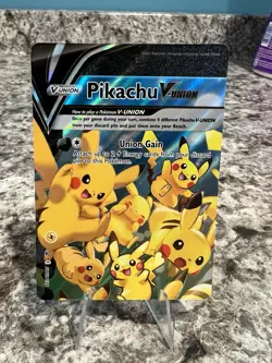 Pikachu V-Union [Set of 4] SWSH: Sword & Shield Promo Cards Holo - Image 2