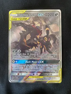 Umbreon & Darkrai GX Tag Team SM241 Promo Pokemon Card 2020 - Image 1