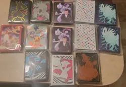 Pokemon Card Game ETB Sleeves Lot - 13 Packs - Image 1