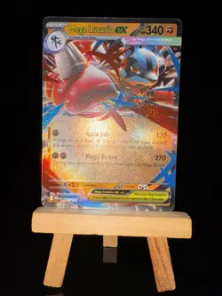 MEGA LUCARIO EX - 77/132 Mega Evolution NM - Double Rare - Pokemon TCG Card - Image 4