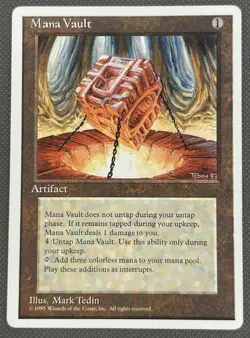 Mana Vault ~ 4th Fourth Edition ~LP - Image 1