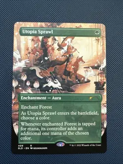 MTG Utopia Sprawl (Borderless) - Secret Lair Drop Series (SLD) NM - Image 1