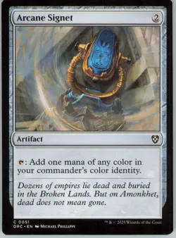 Arcane Signet () C Commander: Aetherdrift 51 Near Mint - Image 1