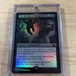 The Meathook Massacre #122 (Foil) (NM) Innistrad Remastered INR Magic MTG - Image 1