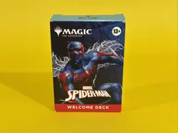 Magic: The Gathering Marvel's Spider-Man Welcome Deck BLUE SDCC HASLAB SEALED - Image 1