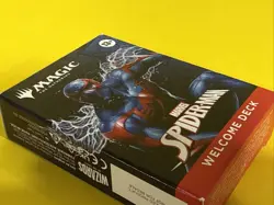Magic: The Gathering Marvel's Spider-Man Welcome Deck BLUE SDCC HASLAB SEALED - Image 5