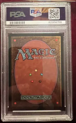 Magic The Gathering MTG BIRDS OF PARADISE Revised PSA 9 Mint - Image 2