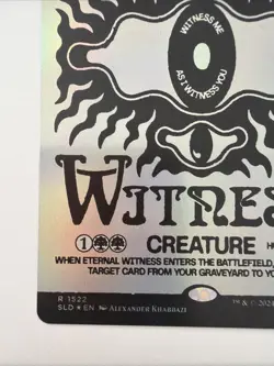 Eternal Witness (1522) (Rainbow Foil) Secret Lair Drop Foil - Image 5