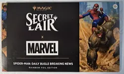 MTG Spider-Man Daily Bugle Breaking News, Foil, New/Sealed (Secret Lair Drop) - Image 1