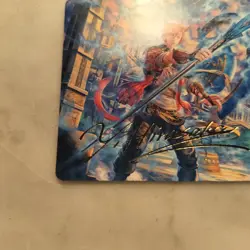 G'raha Tia, Scion Reborn - MTG Final Fantasy Art Series 19/53 Gold Stamp - Image 3