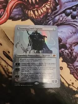 Tezzeret, Cruel Captain (Borderless) Edge of Eternities Foil - Image 1