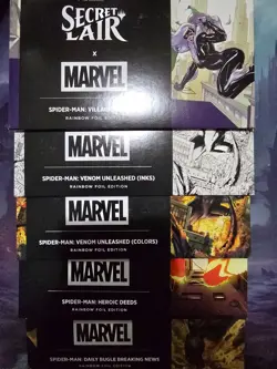 MTG - Secret Lair x Marvel's SPM: The Foil Web-Slinger Bundle - Fast Shipping - Image 1