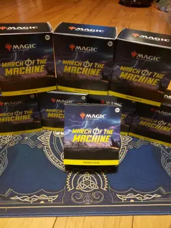MTG March Of The Machine 8 Prerelease Kits New Sealed - Image 1