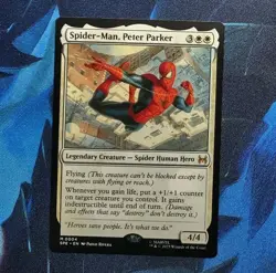 Spider-Man Peter Parker SPE #4 Regular Mythic Magic The Gathering - Image 1