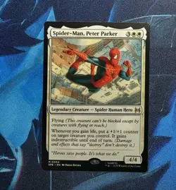 Spider-Man Peter Parker SPE #4 Regular Mythic Magic The Gathering - Image 2