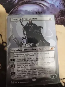 Tezzeret, Cruel Captain (Borderless) Edge of Eternities Regular - Image 1