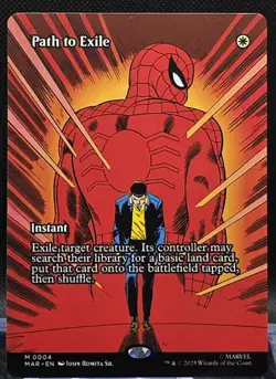 Path to Exile #4 Marvel's Spider-Man Borderless Regular Mythic - Image 1
